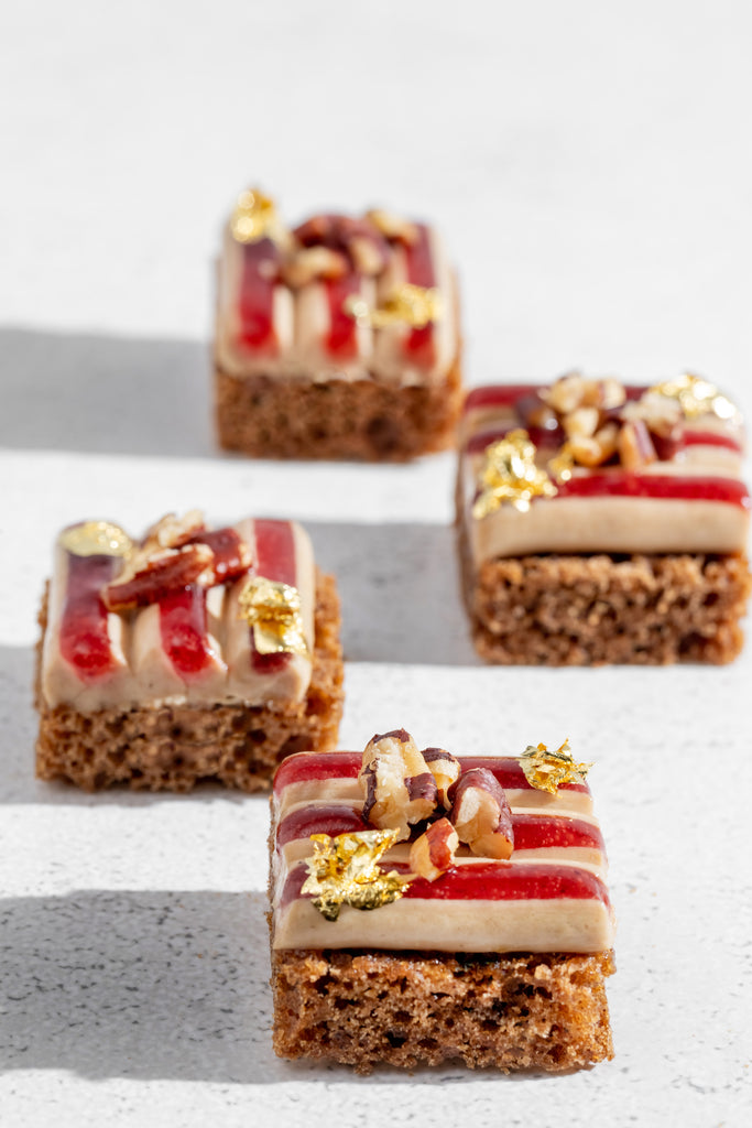 Duck Foie Gras, Gingerbread & Cranberry (One Dozen)