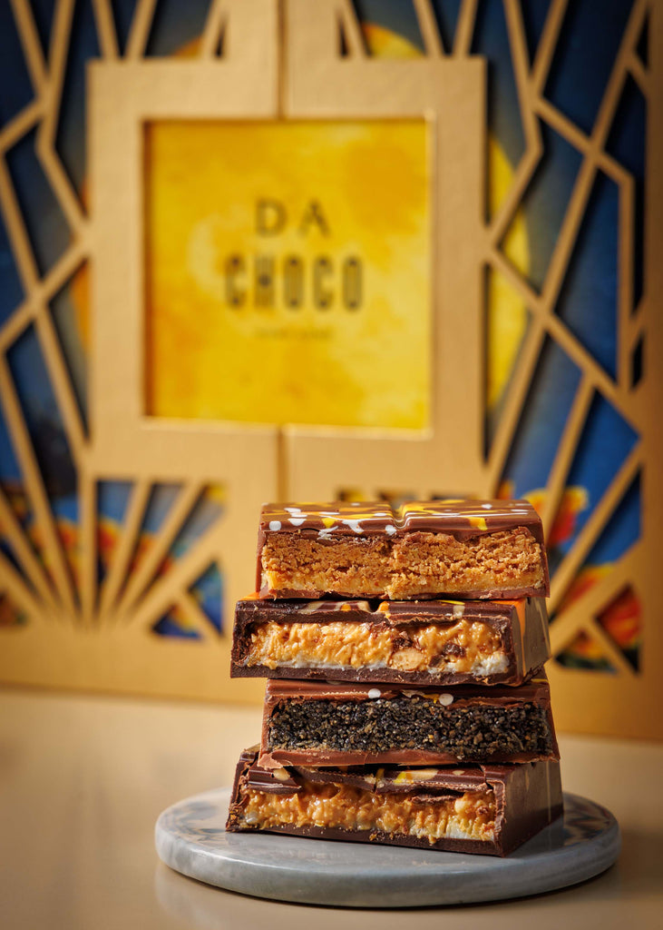 DA CHOCO Golden Autumn Crispy Chocolate  中秋脆朱古力禮盒