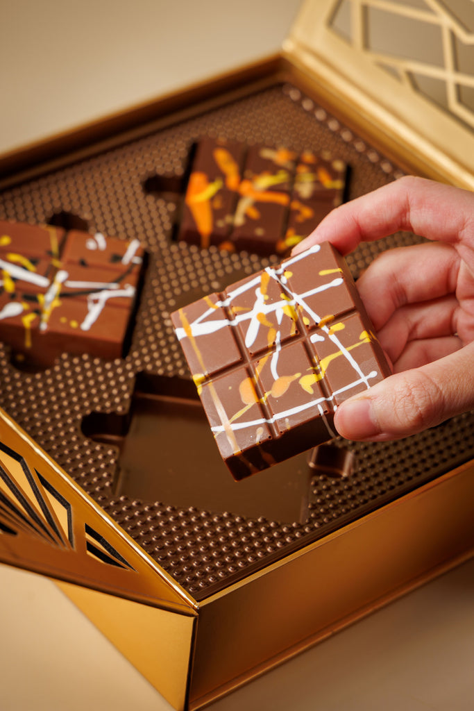 DA CHOCO Golden Autumn Crispy Chocolate  中秋脆朱古力禮盒