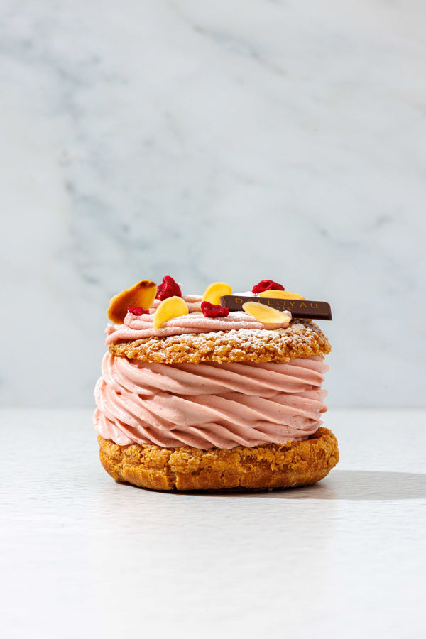 Strawberry Paris-Brest 草莓軟心巴黎泡芙