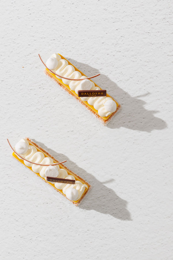 Vanilla & Passion Fruit Mousse Cake
