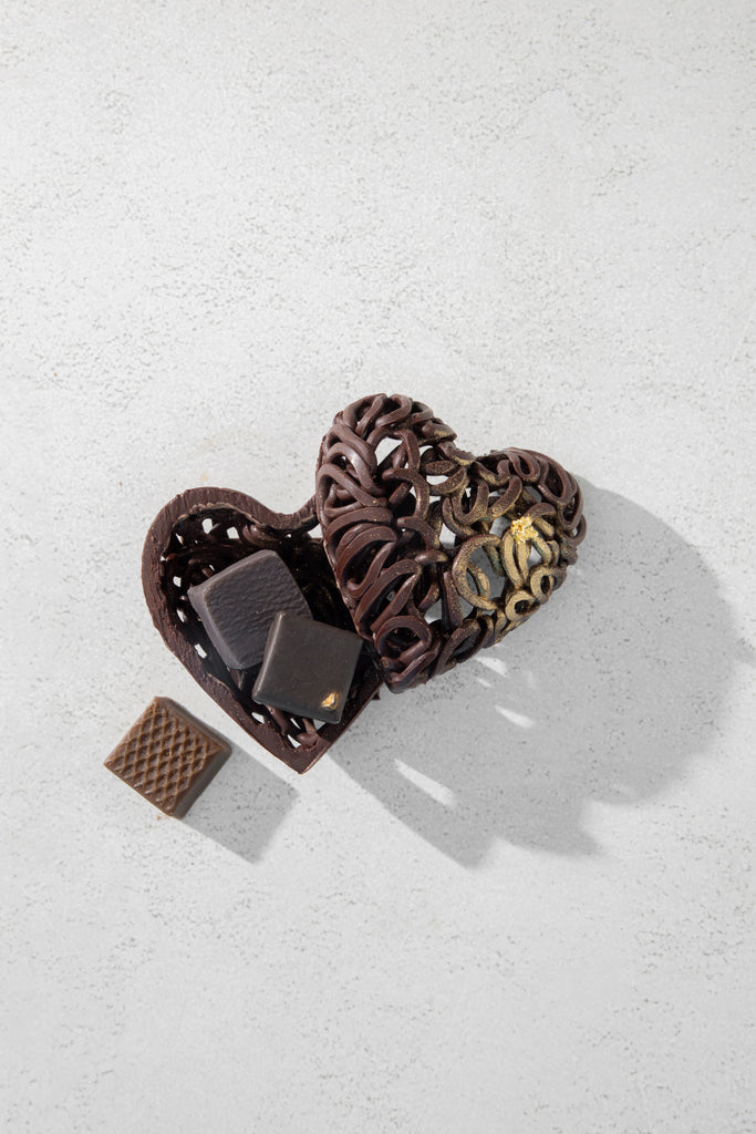 Sweet Heart Lace Chocolate Box